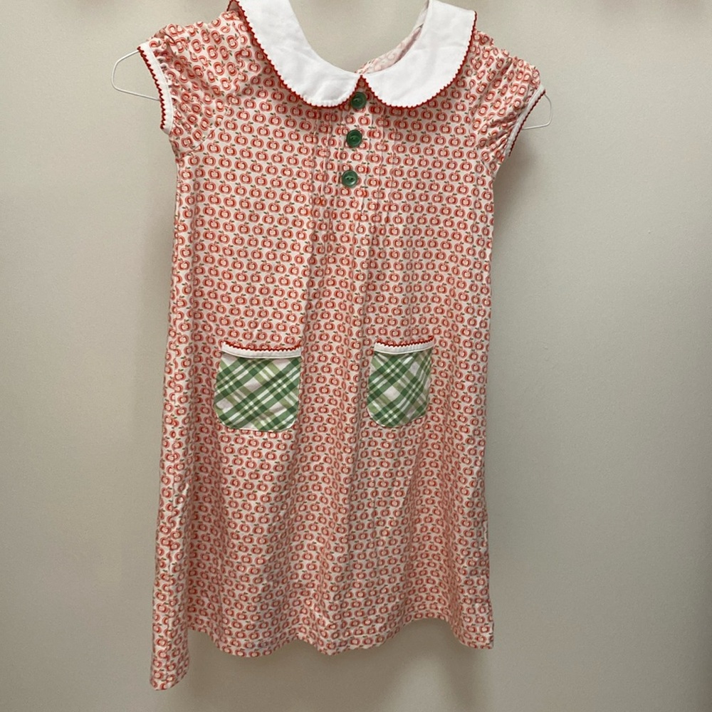 Shrimp and Grits Serendipity size 7 apple dress